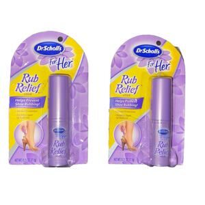 Dr. Scholl's For Her Rub Relief Stick Prevents‎ Shoe Rubbing Travel Size
